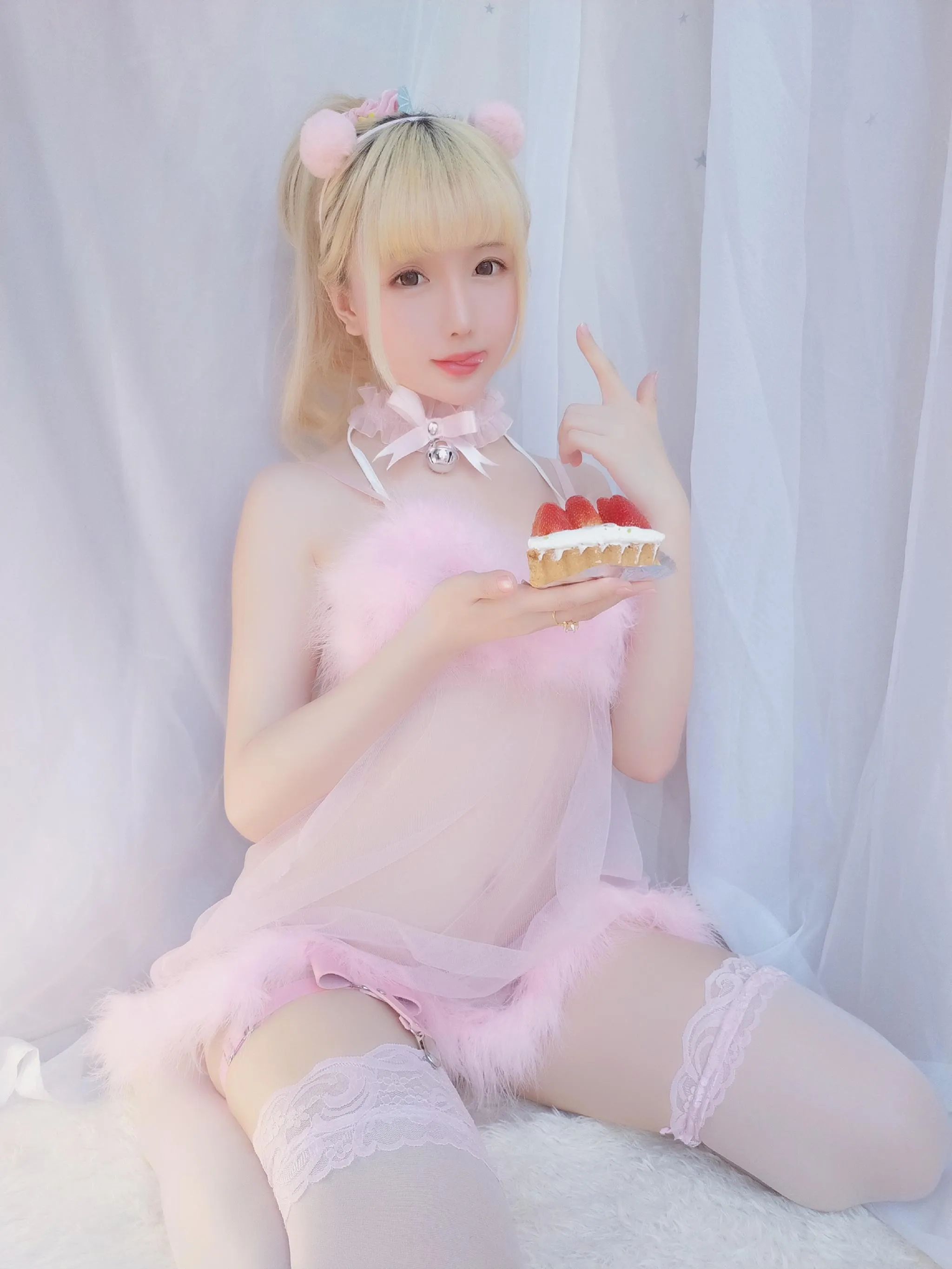星之迟迟 – VOL.09 草莓睡衣包-草莓睡衣（61P） [61P]插图7